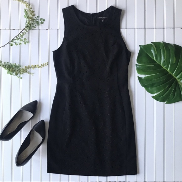 Banana Republic Factory Laser Cut Sheath Dress - Picture 1 of 6